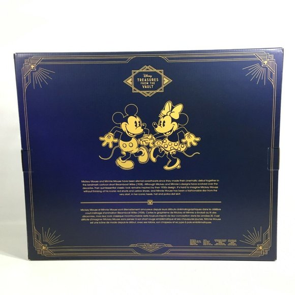 Disney Treasures From The Vault Limited Edition Mickey & Minnie Mouse Plush 15" - Picture 11 of 12